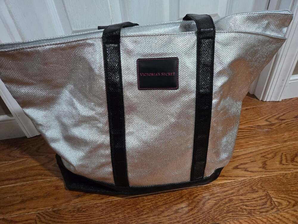 Victoria's Secret Silver Tote Bag